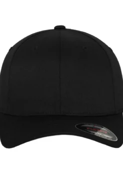 Flexfit Wooly Combed - Lippis, black/black