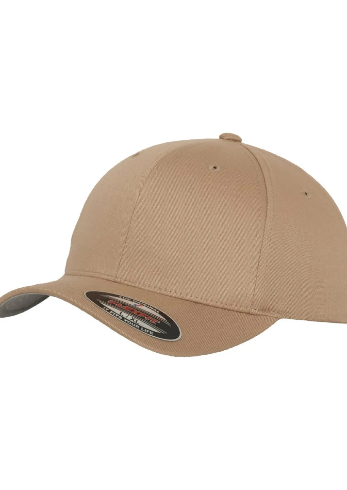 Flexfit Wooly Combed - Lippis, khaki