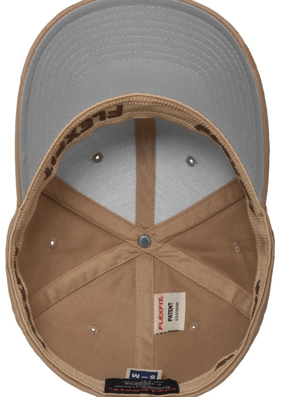 Flexfit Wooly Combed - Lippis, khaki