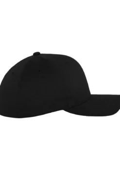 Flexfit Wooly Combed - Lippis, musta