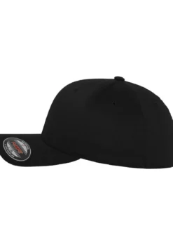 Flexfit Wooly Combed - Lippis, musta