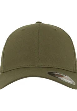 Flexfit Wooly Combed - Lippis, olive