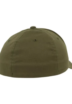 Flexfit Wooly Combed - Lippis, olive