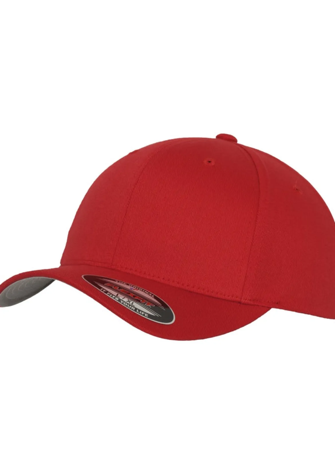 Flexfit Wooly Combed - Lippis, red
