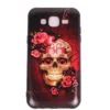 Flower Skull II - Suojakuori, Samsung Galaxy J3 (2016)