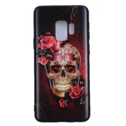 Flower Skull II - Suojakuori, Samsung Galaxy S9