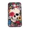 Flower Skull I - Suojakuori, Samsung Galaxy J3 (2016)