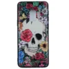 Flower Skull I - Suojakuori, Samsung Galaxy S9