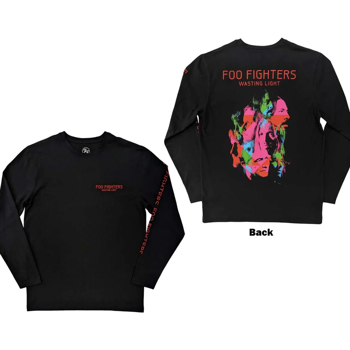 Foo Fighters Wasting Light - Pitkähihainen paita