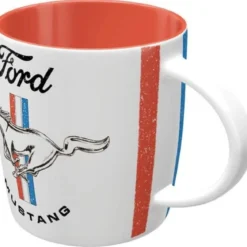 Ford Mustang Horse & Stripes Logo - Muki