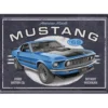 Ford Mustang - 1969 Mach 1 Blue - Postikortti