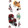 Fox - siirtotatuointi