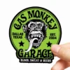 Gas Monkey Garage Green logo - Tarra 9cm