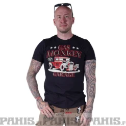Gas Monkey Garage Texas ROD - T-paita