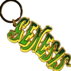Genesis: Green classic logo - Avaimenperä