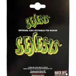 Genesis: Green classic logo - Pinssi
