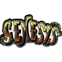 Genesis: Orange Classic Logo - Pinssi