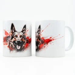 German Shepherd splatter-Muki