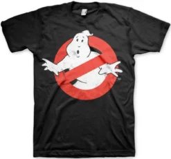 Ghostbusters Distressed Logo - T-paita