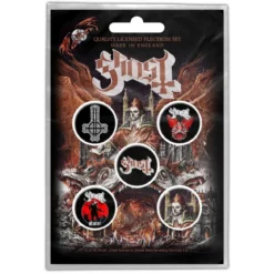 Ghost Prequelle - Pinssi setti 5kpl