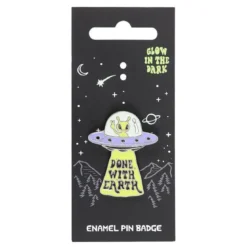 Glow in the Dark UFO – Pinssi