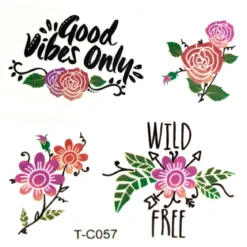 Good Vibes - siirtotatuointi