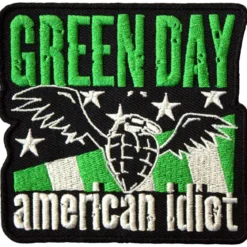 Green Day: American Idiot wings - Kangasmerkki