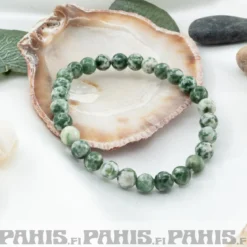Green Spot-Jaspis - Helmirannekoru