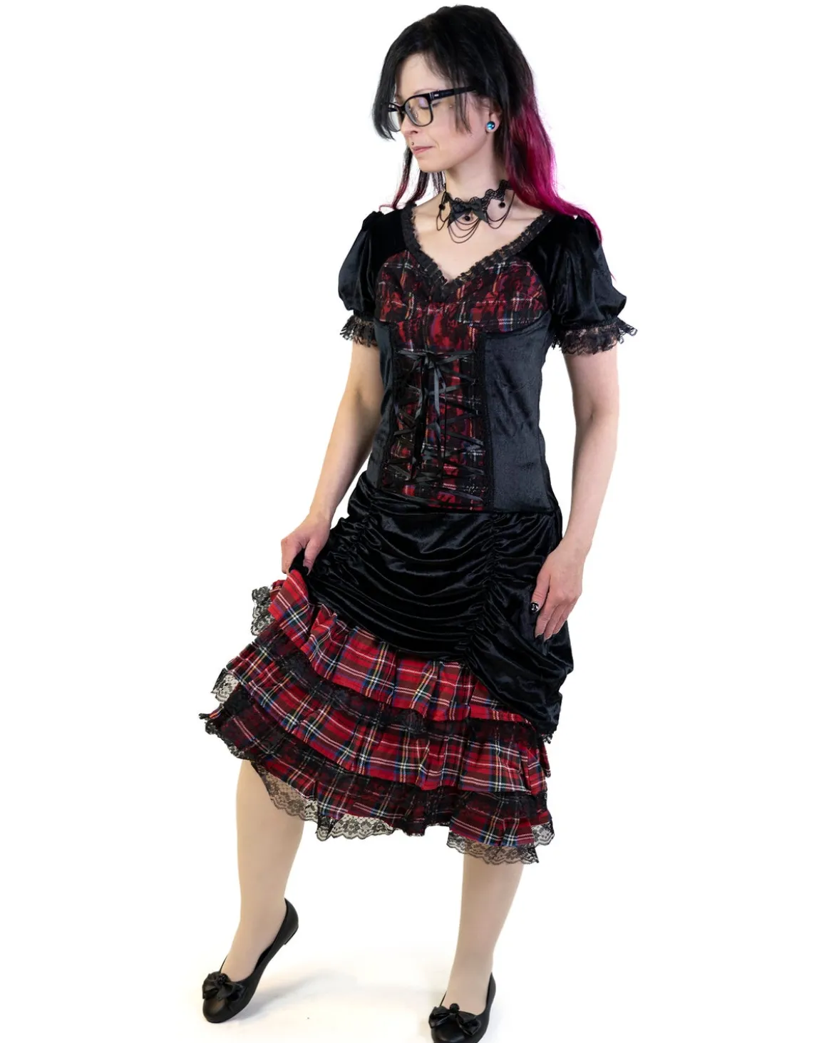 Grunge tartan - Mekko