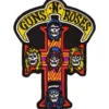 Guns N' Roses: Appetite for destruction cross - Kangasmerkki
