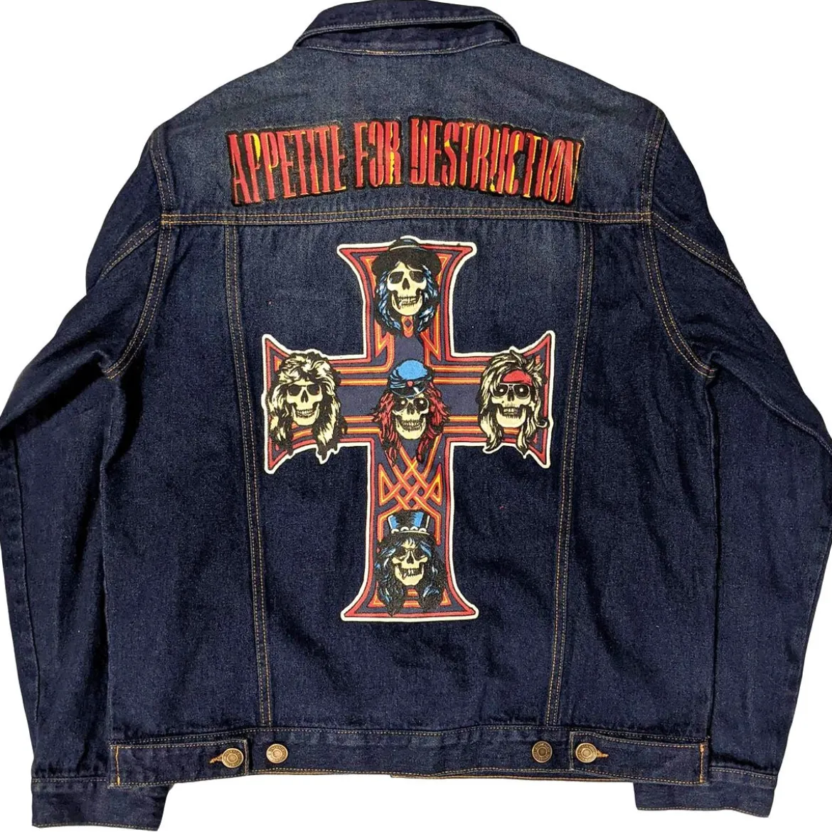 Guns N' Roses Appetite For Destruction - Unisex Farkkutakki