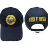 Guns N Roses: Circle logo - Lippis, navy blue