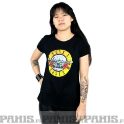 Guns N Roses Classic Bullet Logo - Naisten T-paita