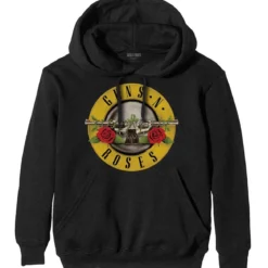 Guns N Roses Classic logo - Huppari, musta