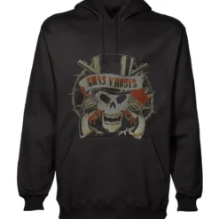 Guns N Roses Distressed Skull - Huppari