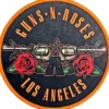 Guns N Roses Los Angeles Orange - Kangasmerkki