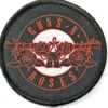 Guns N Roses Red Cirle logo - Kangasmerkki