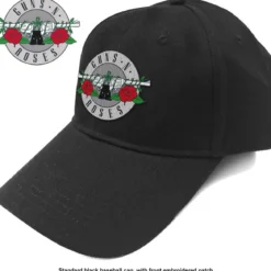 Guns N Rosessilver circle logo - Lippis