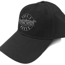 Guns N Roses: White circle logo - Lippis