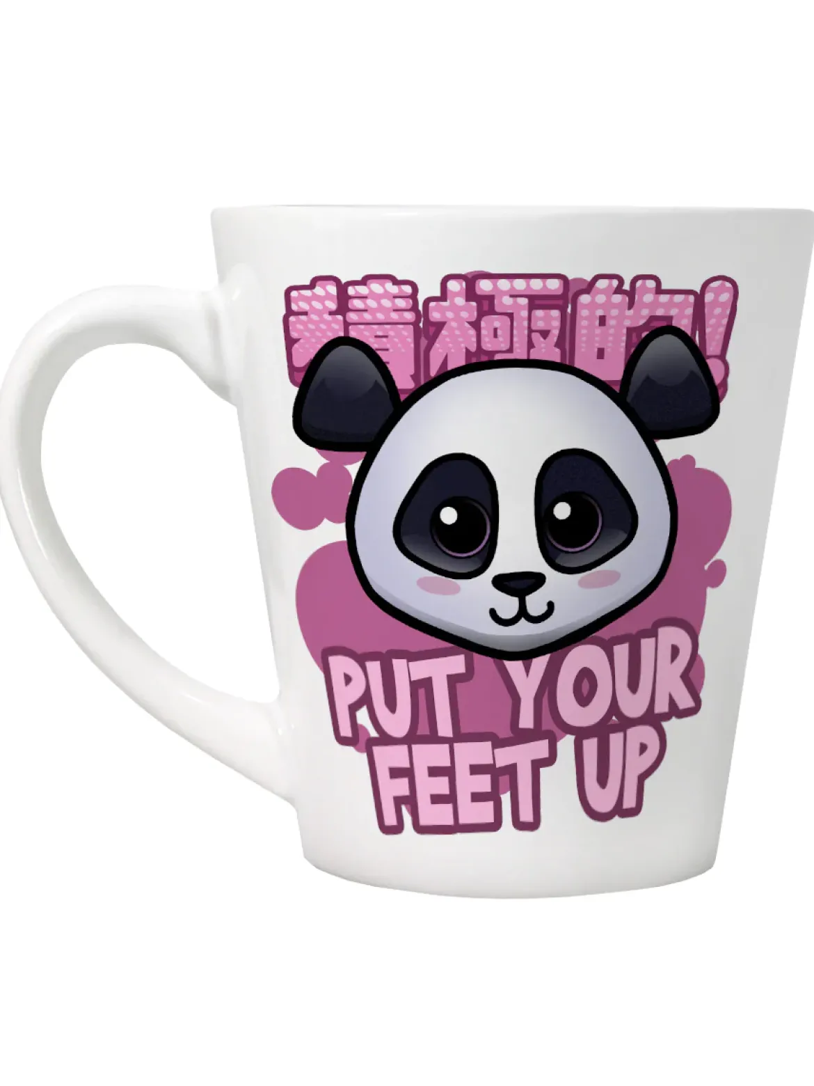 Handa Panda Put Your Feet Up - Latte Muki