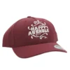 Happy Asshole Classics 5-Panel Premium curved visor snapback - Lippis, maroon