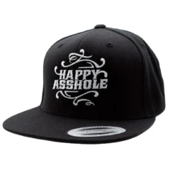 Happy Asshole Flexfit Bandana Tie - Lippis, black