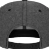 Happy Asshole Flexfit Chambray-Suede snapback - Lippis, black
