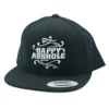 Happy Asshole Flexfit Classic snapback - Lippis, black