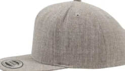 Happy Asshole Flexfit Classic snapback - Lippis, heather