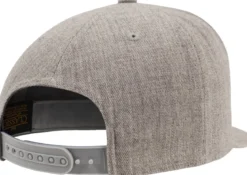 Happy Asshole Flexfit Classic snapback - Lippis, heather