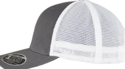 Happy Asshole Flexfit 110 Mesh 2-tone - Lippis, charcoal/white