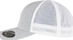 Happy Asshole Flexfit 110 Mesh 2-tone - Lippis, melange silver/white