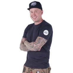 Happy Asshole T-paita, logo hihassa