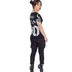 Heartless Moon Kitty Varsity - Lady fit T-paita